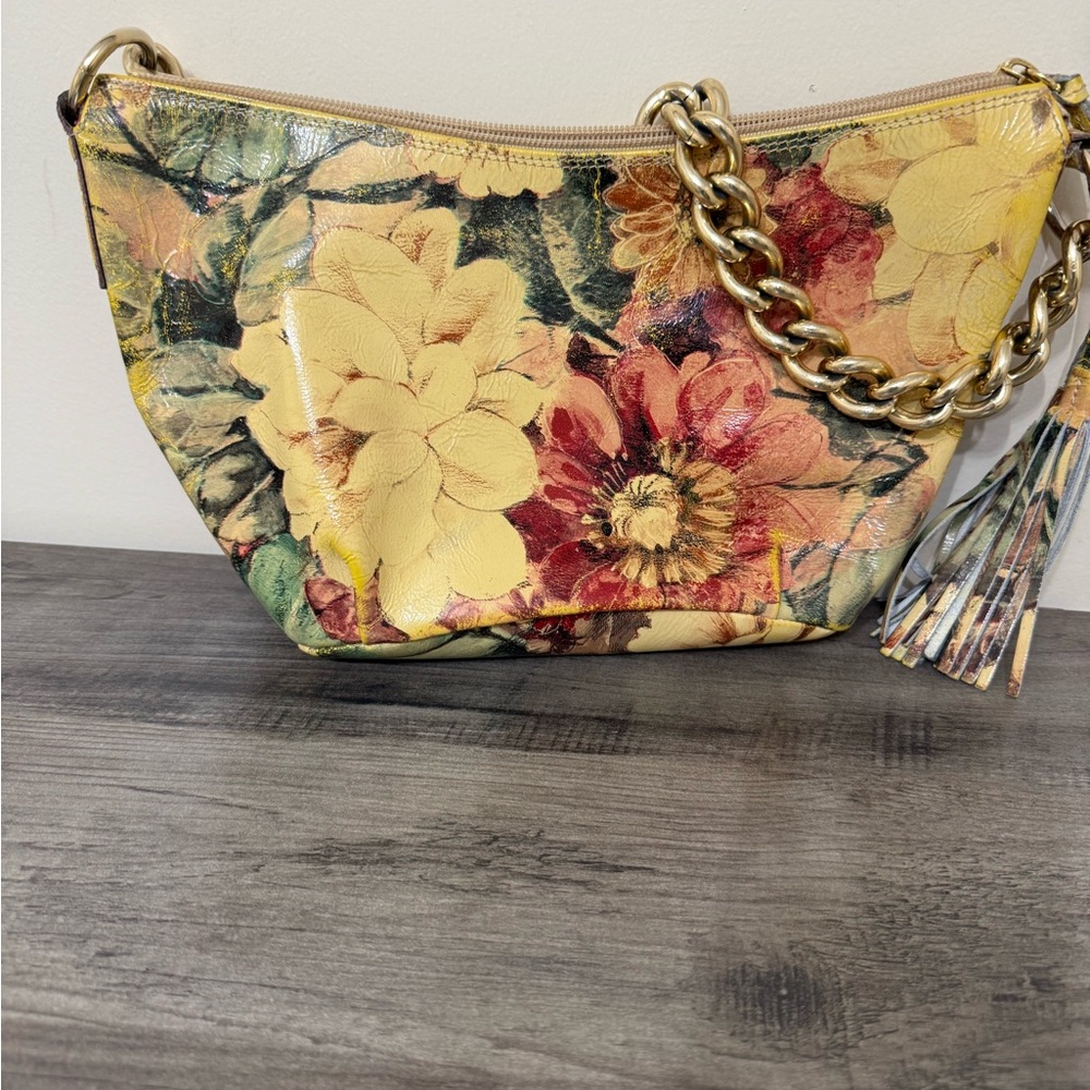 Floral Chain Strap Women's Bag